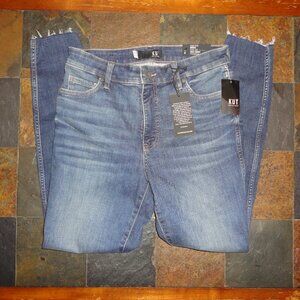 KUT FROM THE KLOTH "Donna" Fab Ab Ankle Skinny Blue Denim Jeans NWT!! Size 4